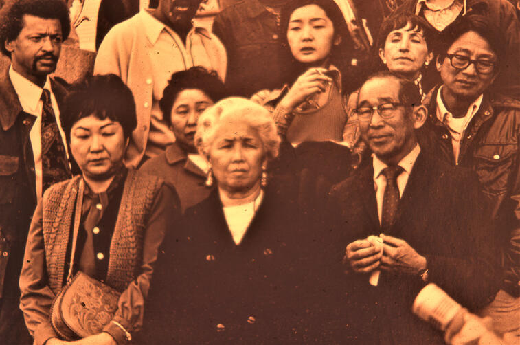 Residents at City Hall